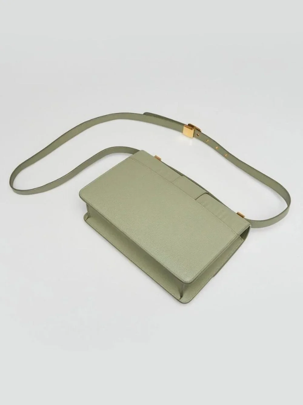 Christian Dior Green Calfskin Leather Montaigne 30 Flap Bag - Picture 2 of 9